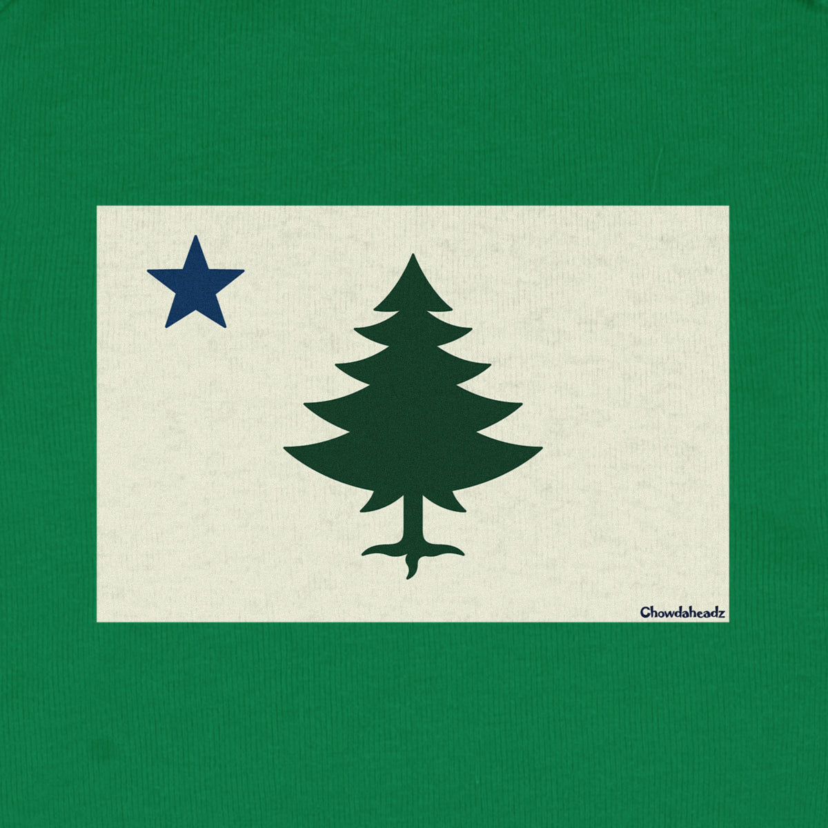 Vintage Maine Flag Infant One Piece