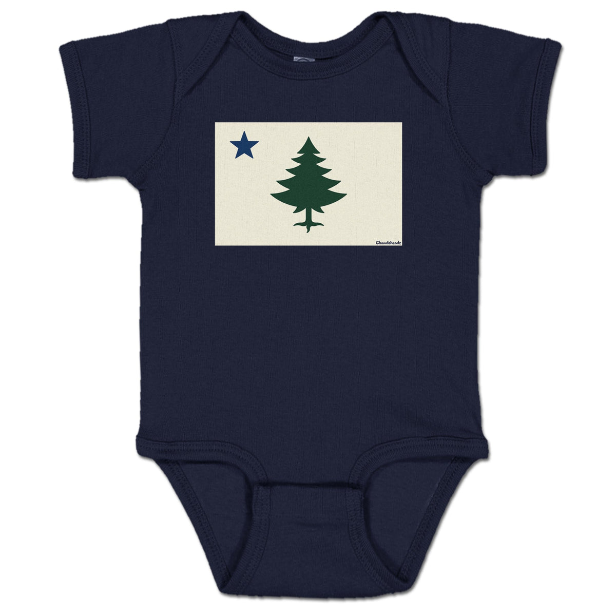 Vintage Maine Flag Infant One Piece