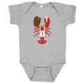 Wicked Lobstah Baseball Infant One Piece