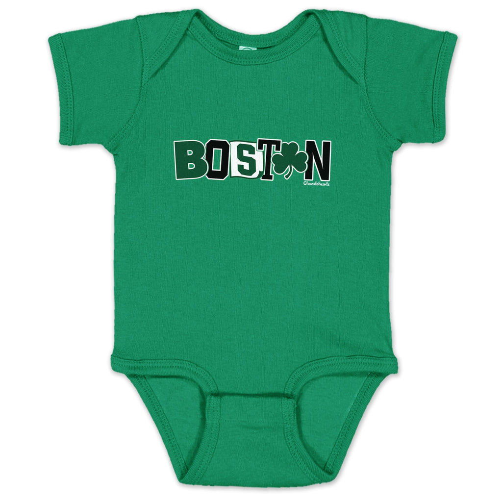 Boston Basketball Pride Infant One Piece