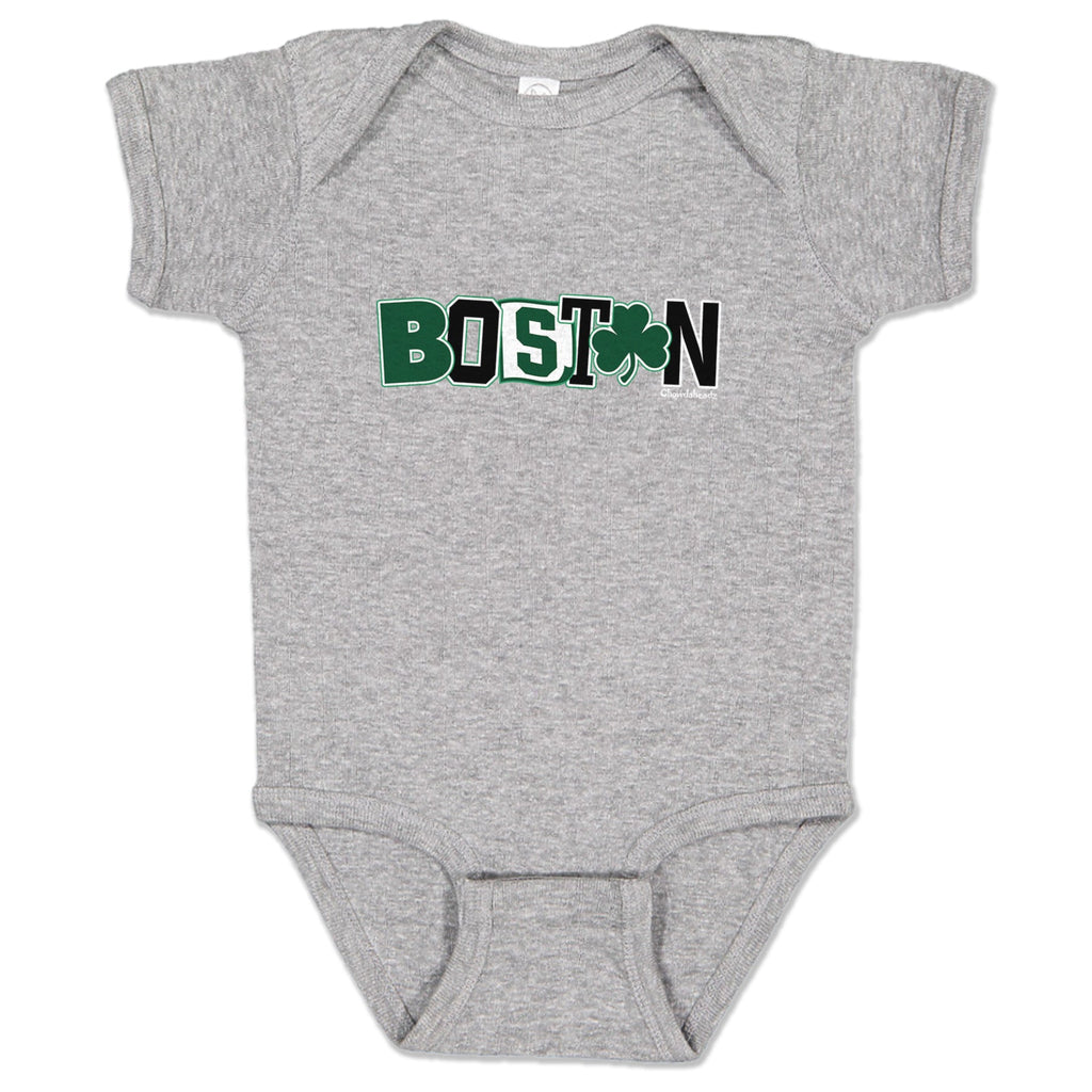 Boston Basketball Pride Infant One Piece