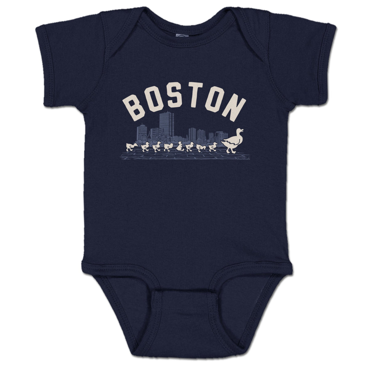 Boston Ducklings Skyline Infant One Piece