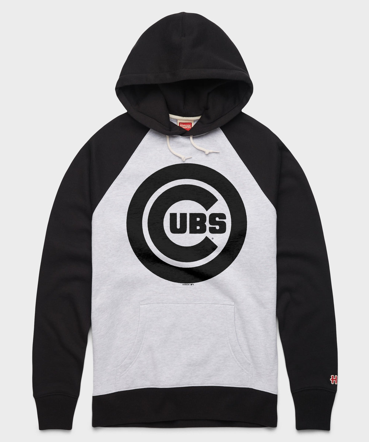 Chicago Cubs '79 Blackout Colorblock Hoodie product image 1
