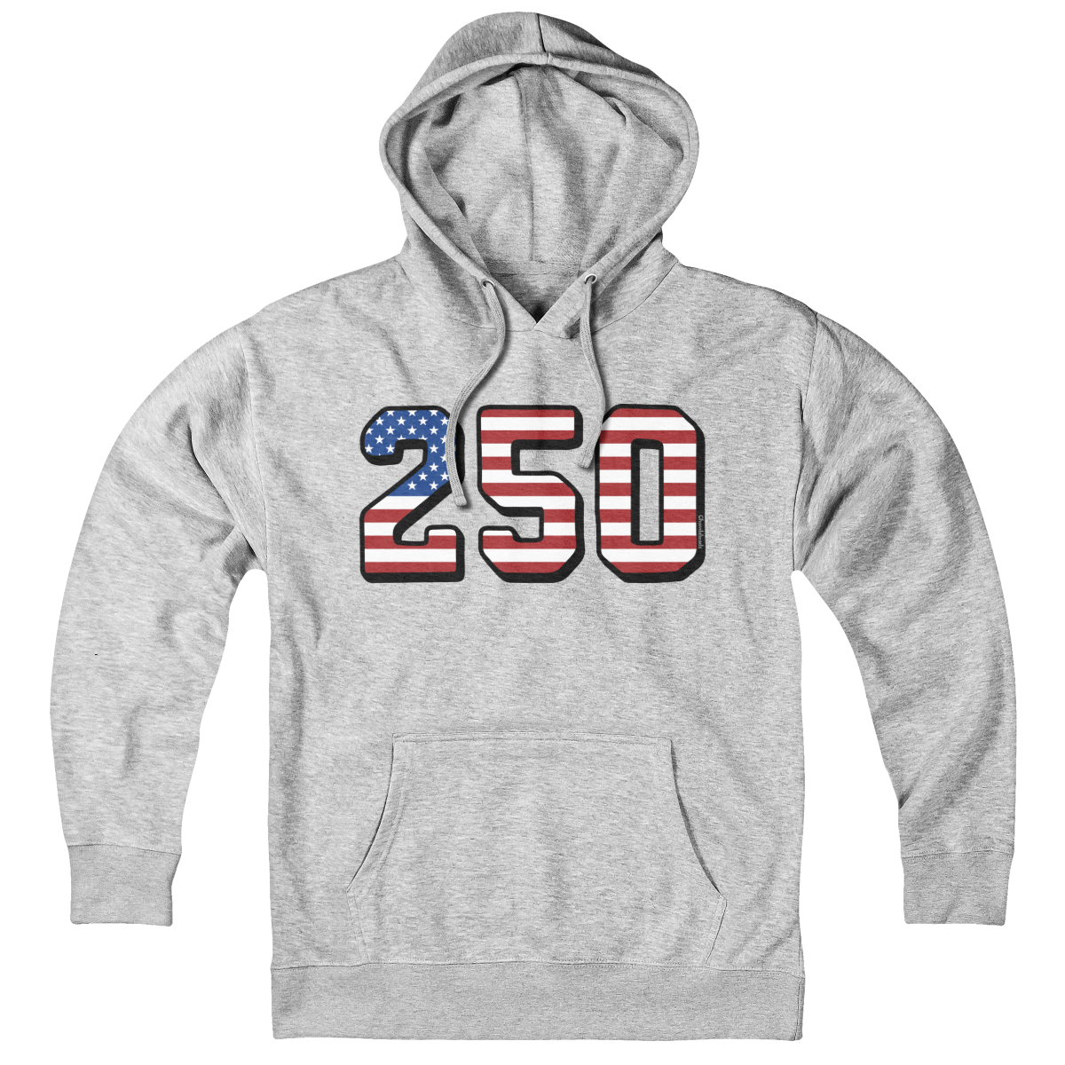 USA 250 American Flag Hoodie product image 1