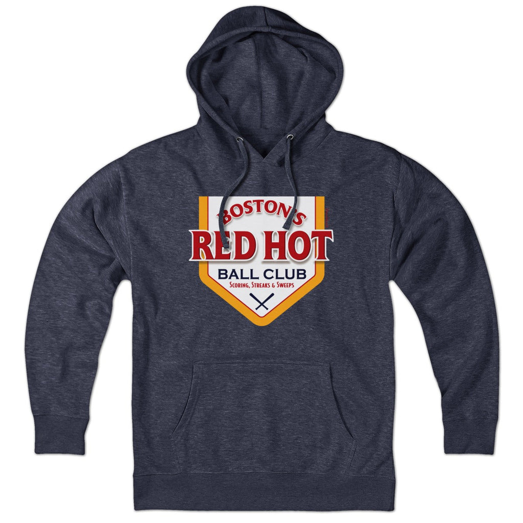 Boston's Red Hot Baseball Label Hoodie product image 1