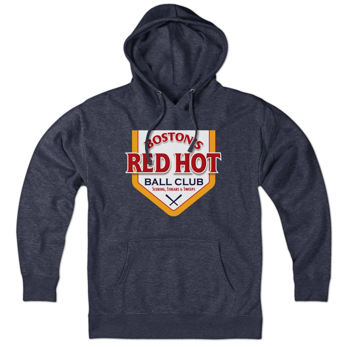 Boston's Red Hot Baseball Label Hoodie product image 1