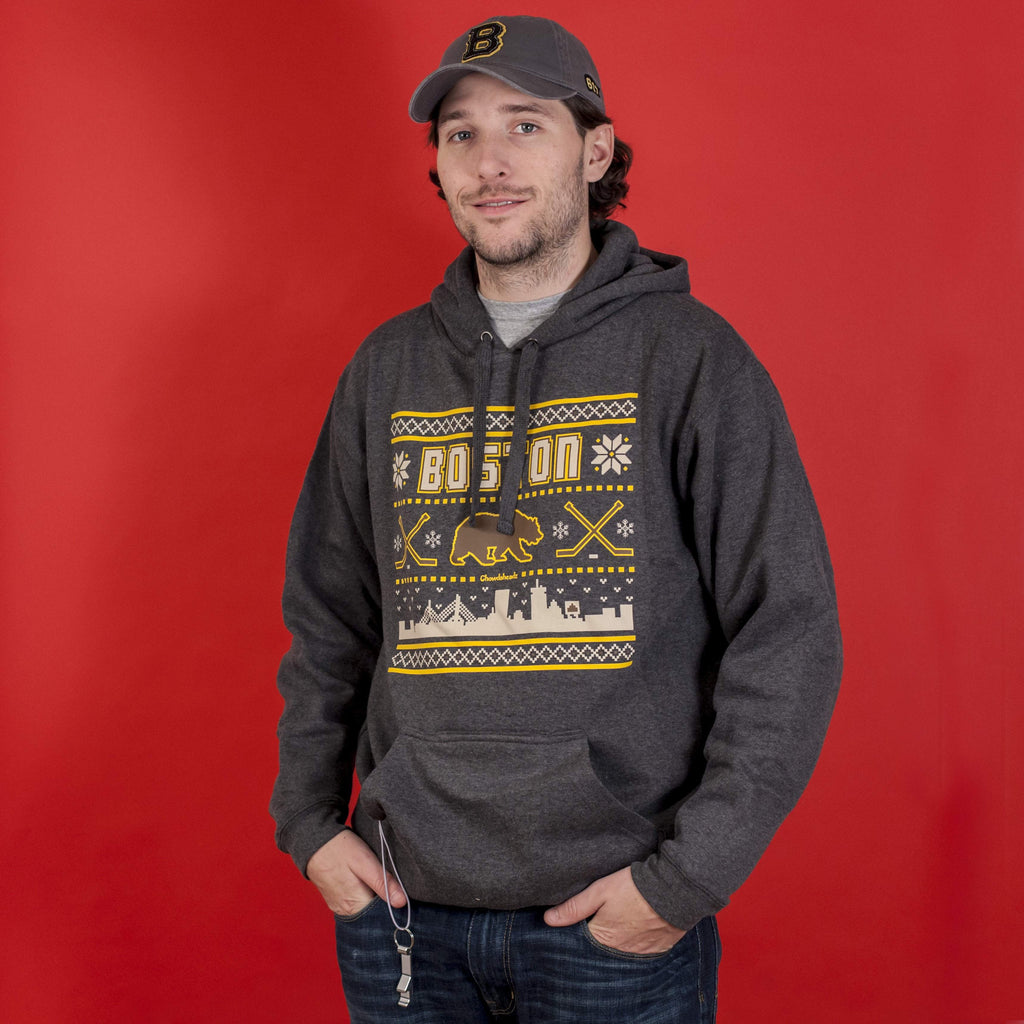 Boston Black & Gold Holiday Tailgater Hoodie product image 3