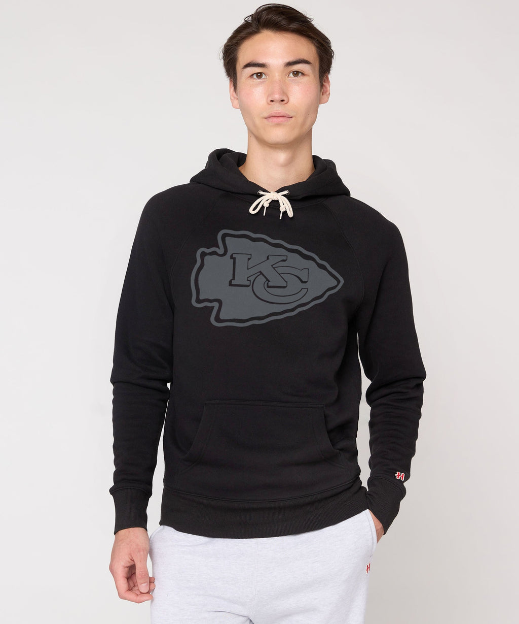 Kansas City Chiefs '72 Blackout Hoodie product image 3