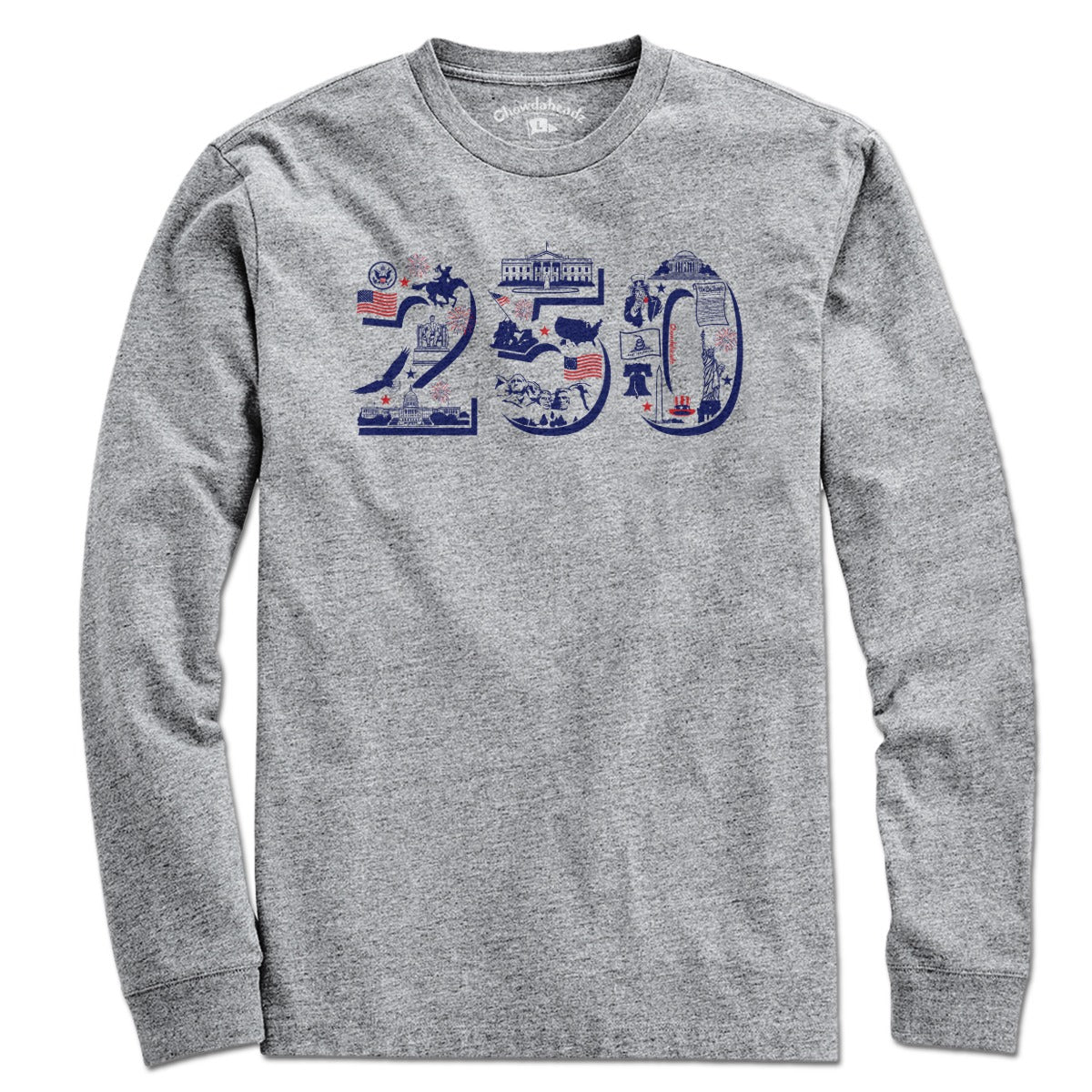 USA 250 Patriotic Icons T-Shirt product image 3