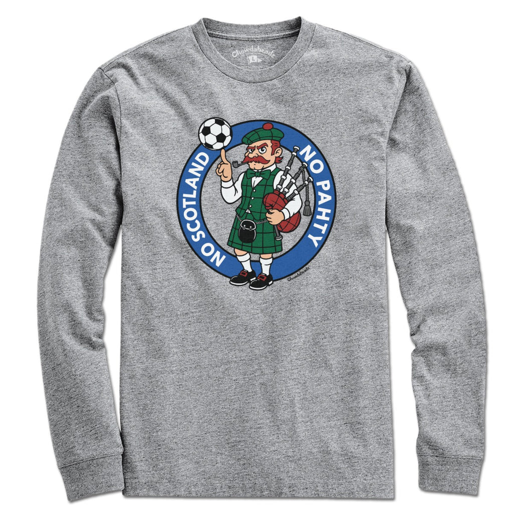 No Scotland No Pahty Soccer T-Shirt product image 5