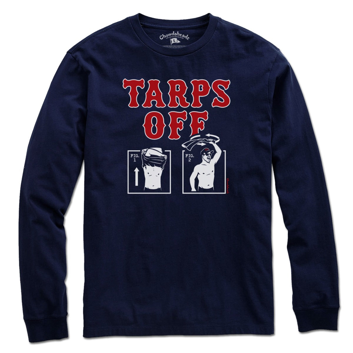 Tarps Off Boston Baseball T-Shirt product image 2