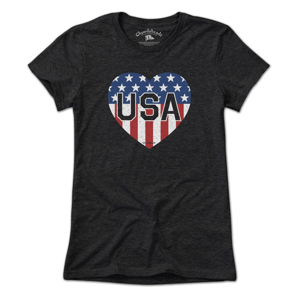 USA Heart T-Shirt product image 4