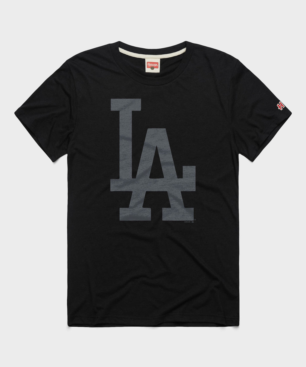 Los Angeles Dodgers Cap Logo '12 Blackout