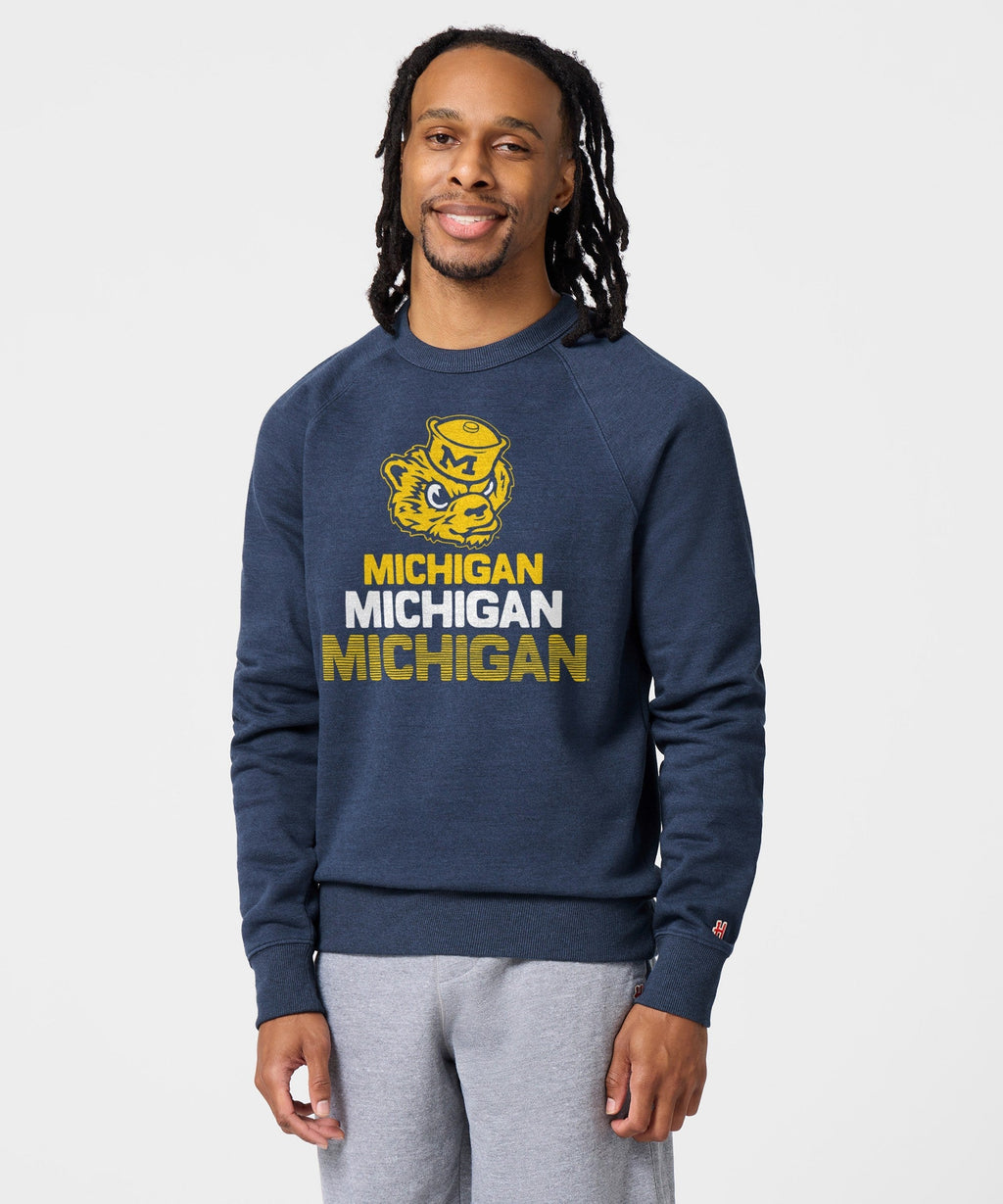 Michigan Wolverines Mascot Repeat Crewneck product image 3