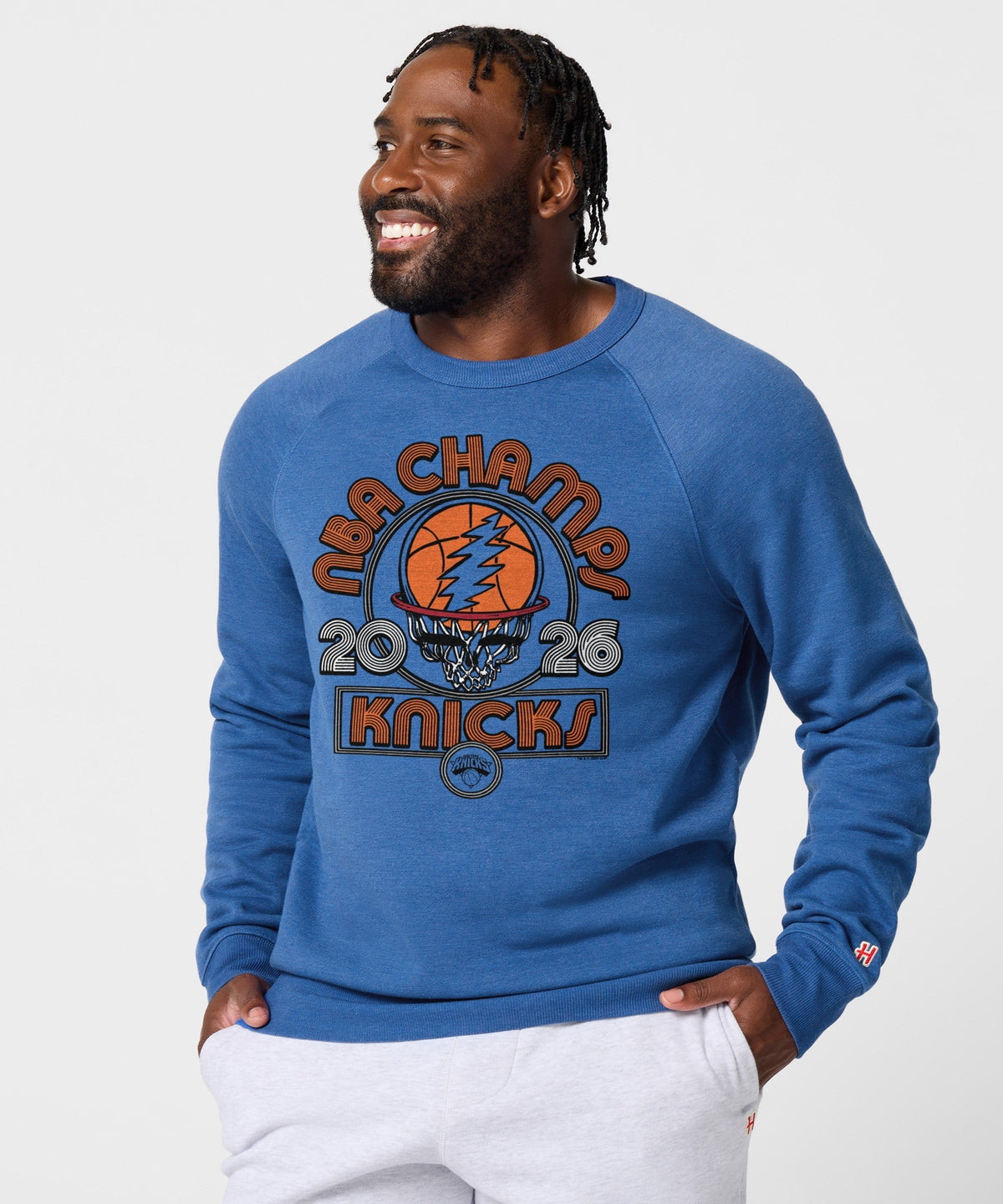 NBA x Grateful Dead 2026 Champs Knicks Crewneck product image 3