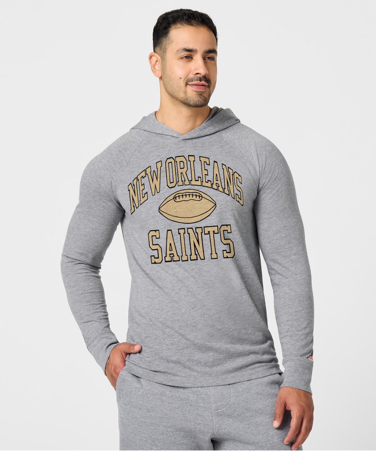 New Orleans Saints Gridiron Lightweight Hoodie product image 3