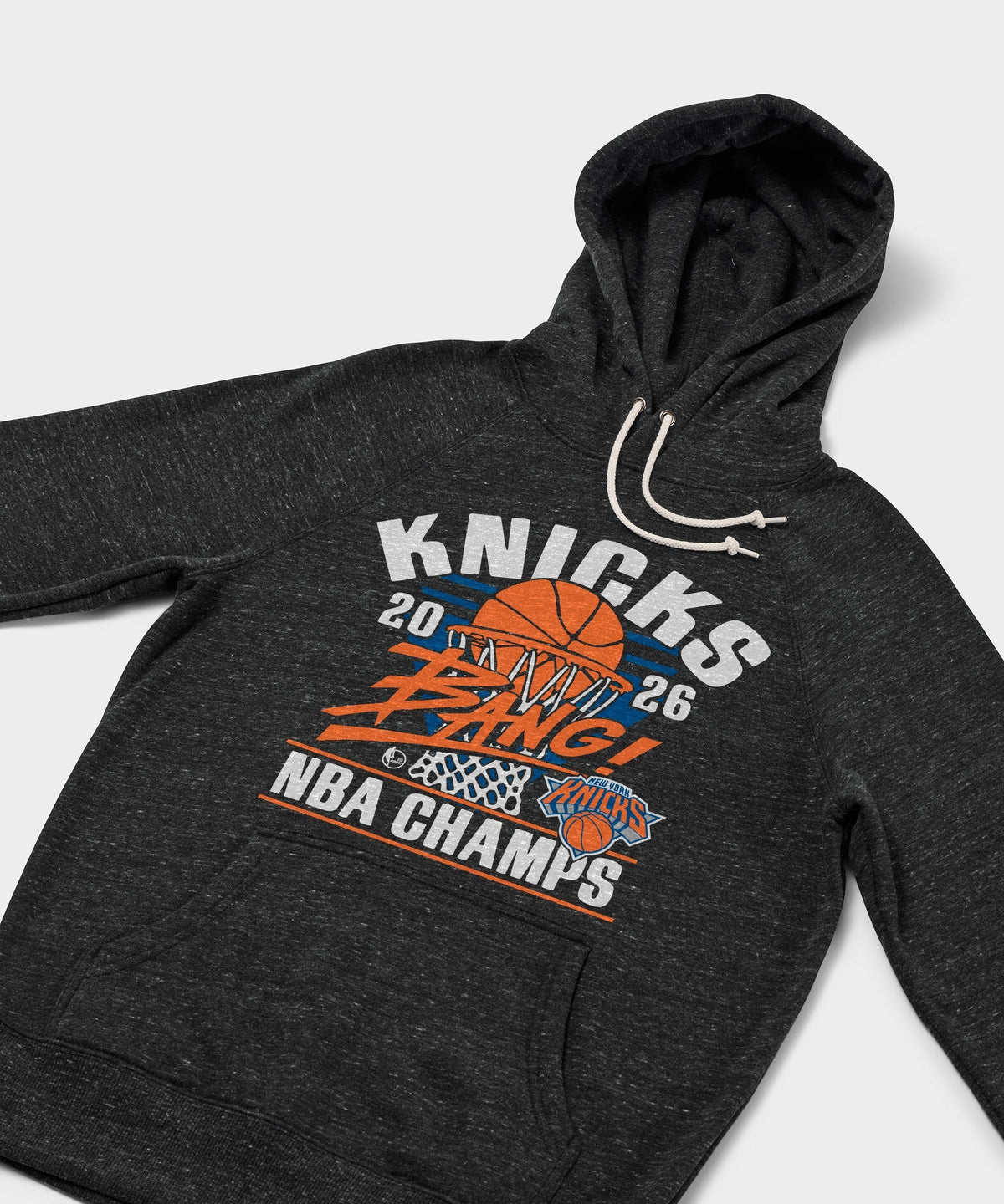 New York Knicks 2026 NBA Champs Bang! Hoodie product image 2