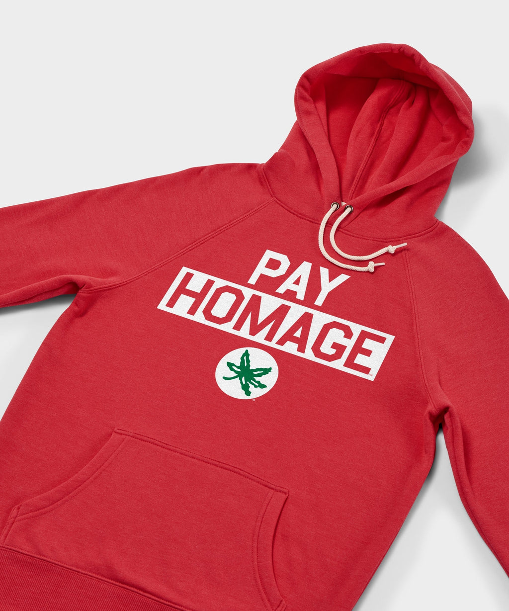 Ohio State Buckeye Leaf Pay Homage Hoodie product image 2