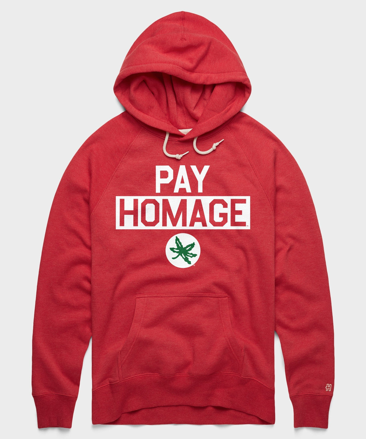 Ohio State Buckeye Leaf Pay Homage Hoodie product image 1