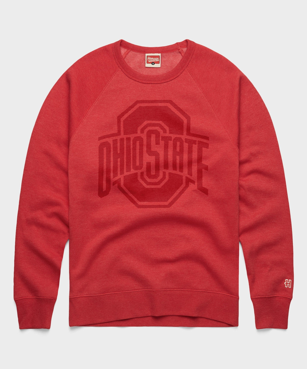 Ohio State Buckeyes All Scarlet Crewneck product image 1