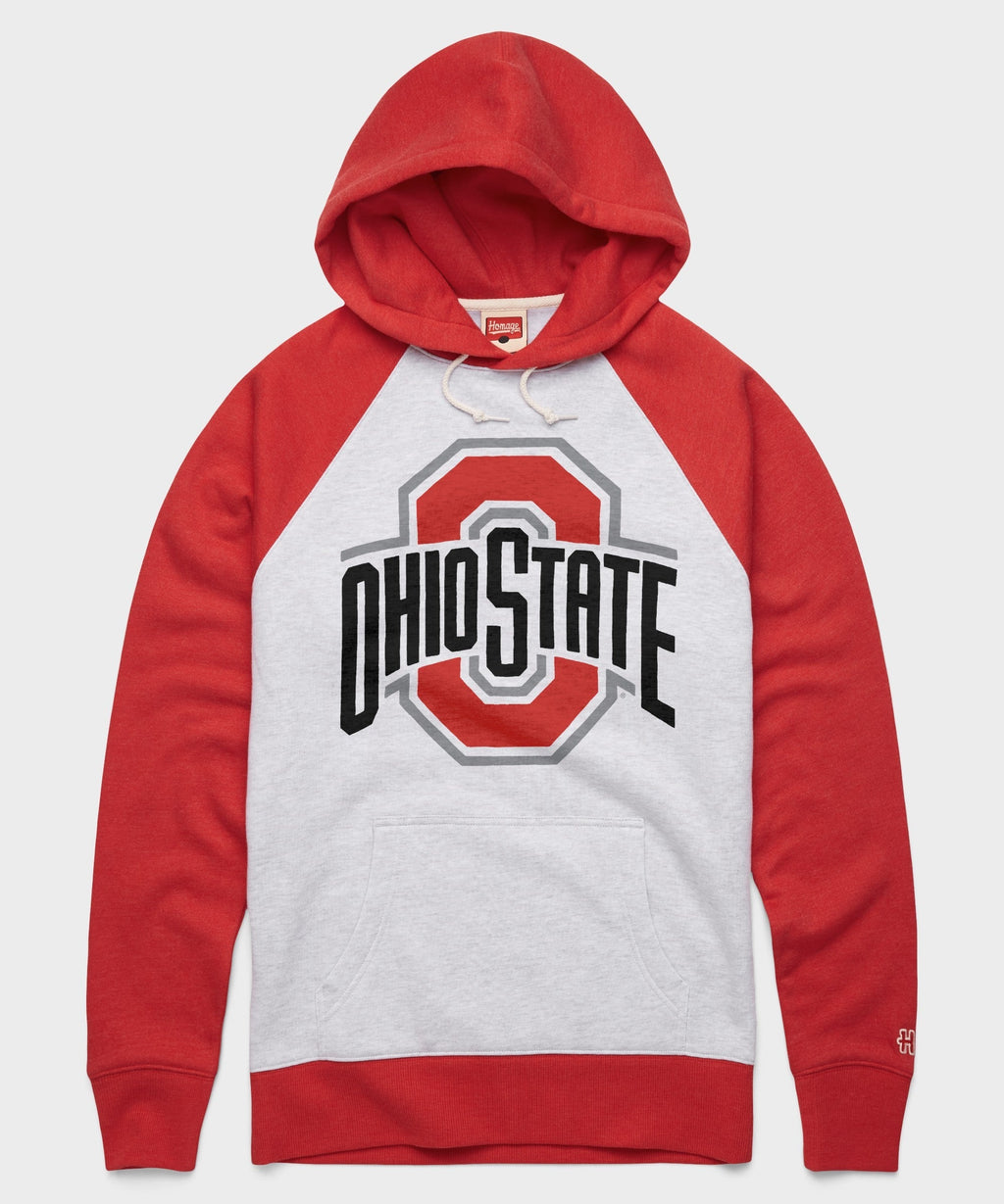 Ohio State Buckeyes Colorblock Hoodie product image 1