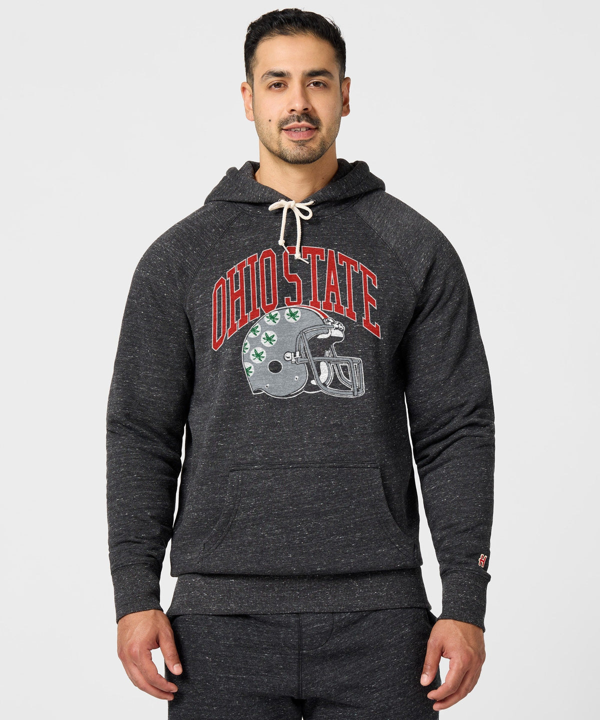 Ohio State Helmet Retro Hoodie product image 3