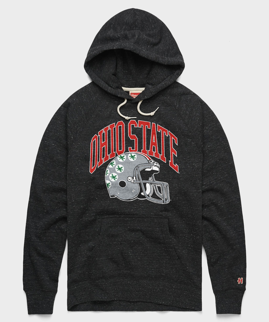 Ohio State Helmet Retro Hoodie product image 1