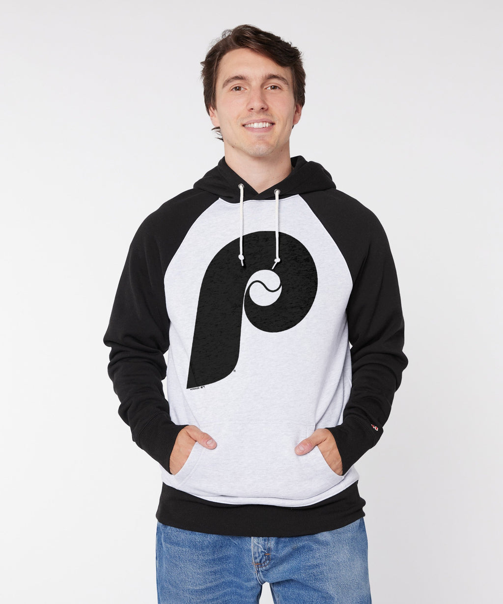 Philadelphia Phillies '82 Blackout Colorblock Hoodie product image 3