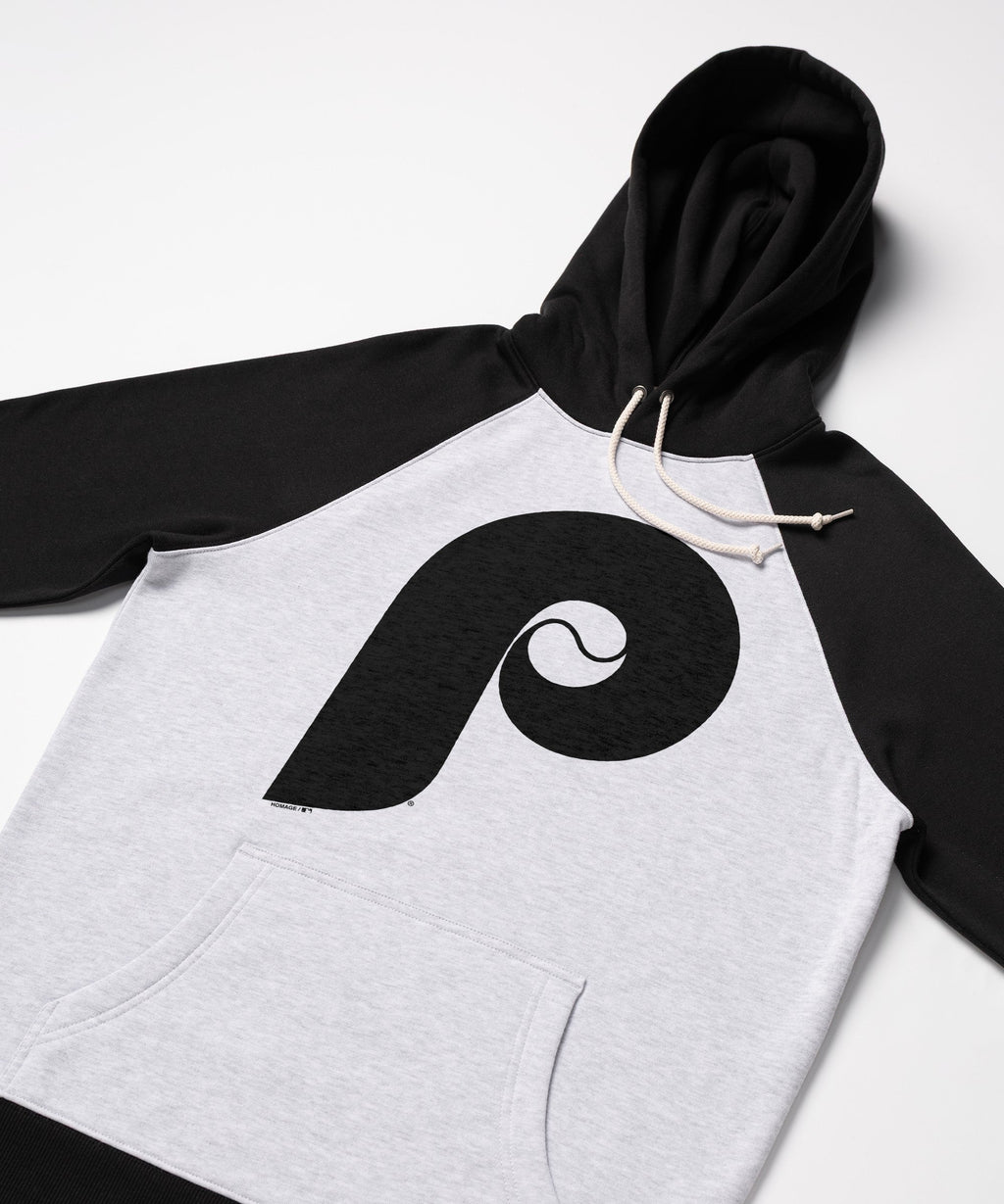 Philadelphia Phillies '82 Blackout Colorblock Hoodie product image 2