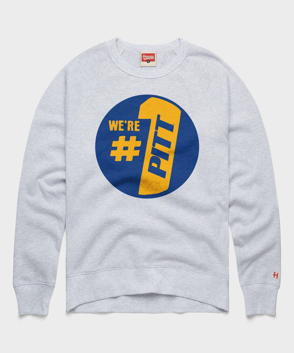 Pittsburgh Panthers We're #1 Crewneck product image 1