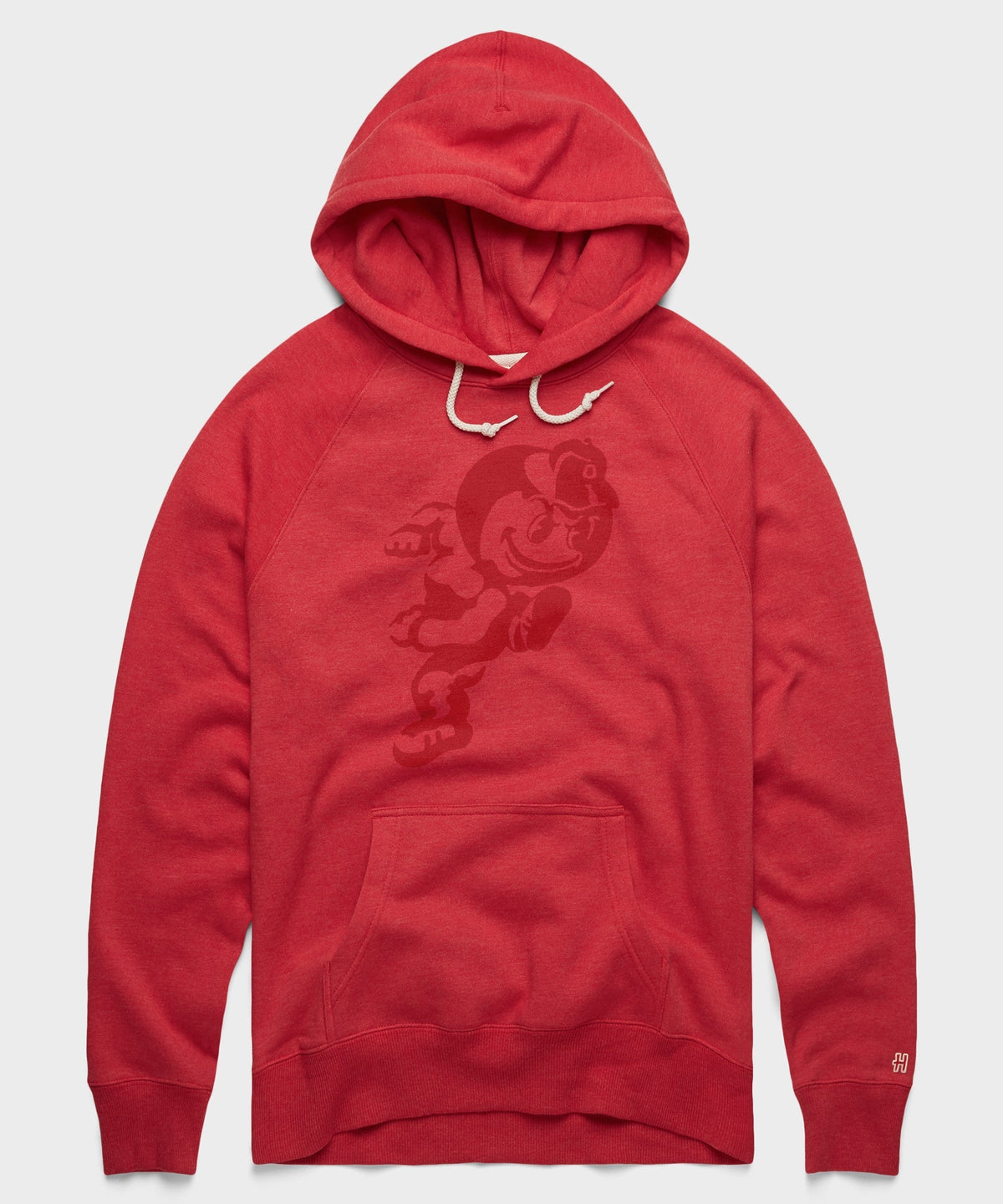 Running Brutus The Buckeye All Scarlet Hoodie product image 1