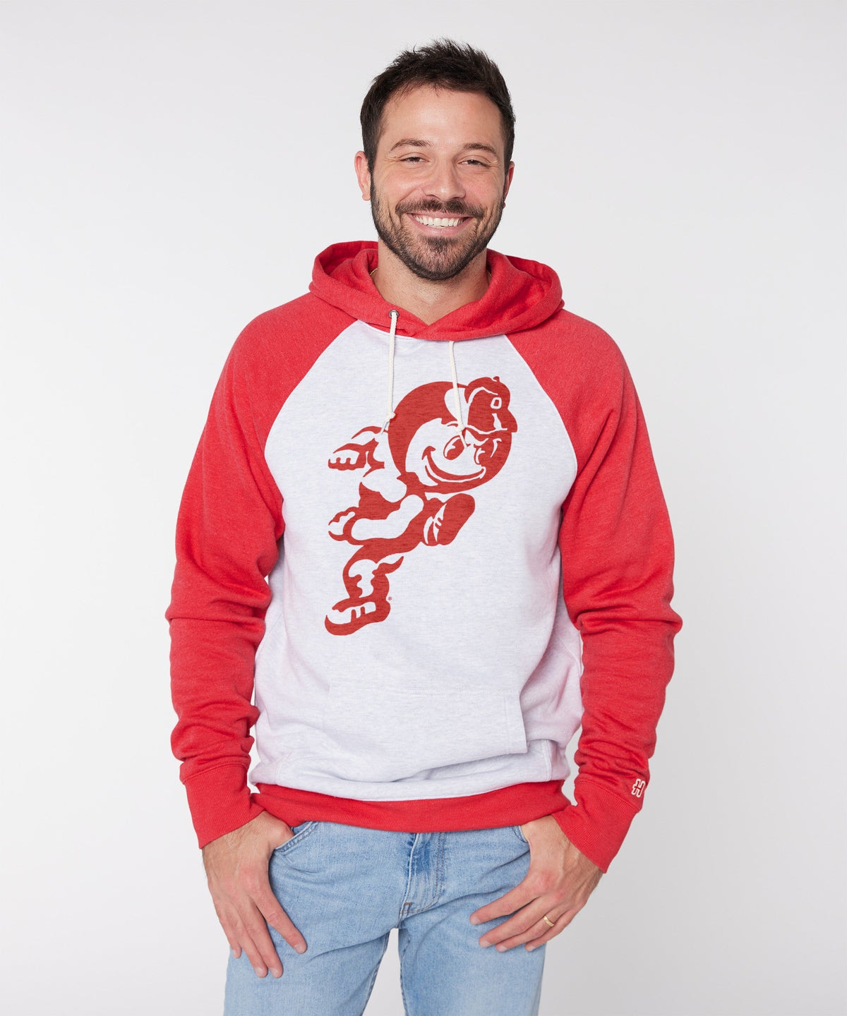 Running Brutus The Buckeye Colorblock Hoodie product image 3