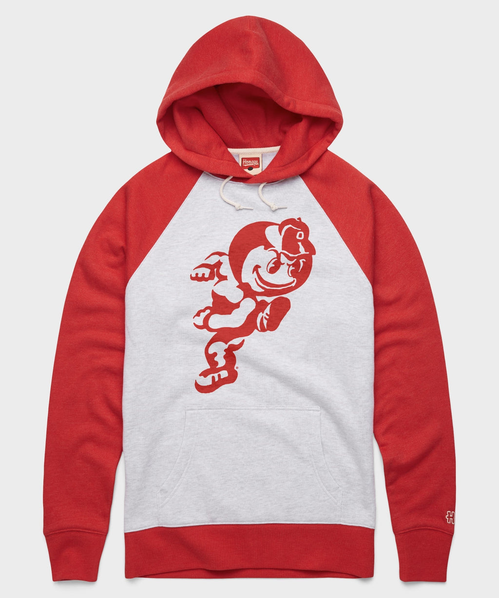 Running Brutus The Buckeye Colorblock Hoodie product image 1