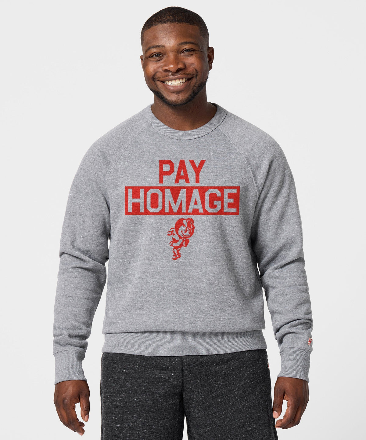 Running Brutus The Buckeye Pay Homage Crewneck product image 3