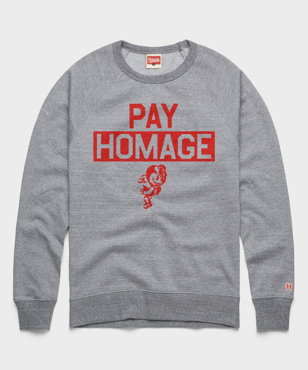 Running Brutus The Buckeye Pay Homage Crewneck product image 1