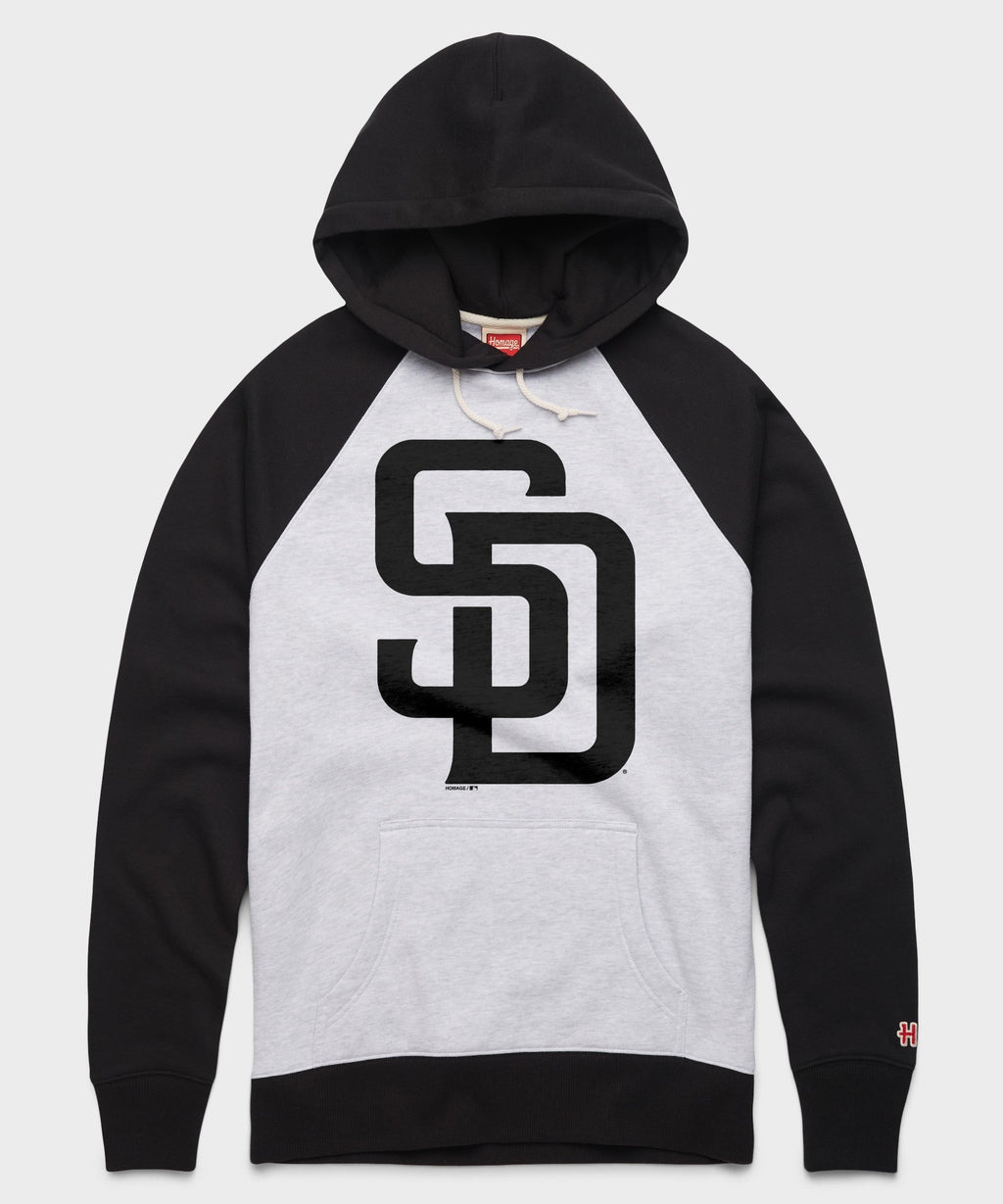 San Diego Padres '20 Blackout Colorblock Hoodie product image 1