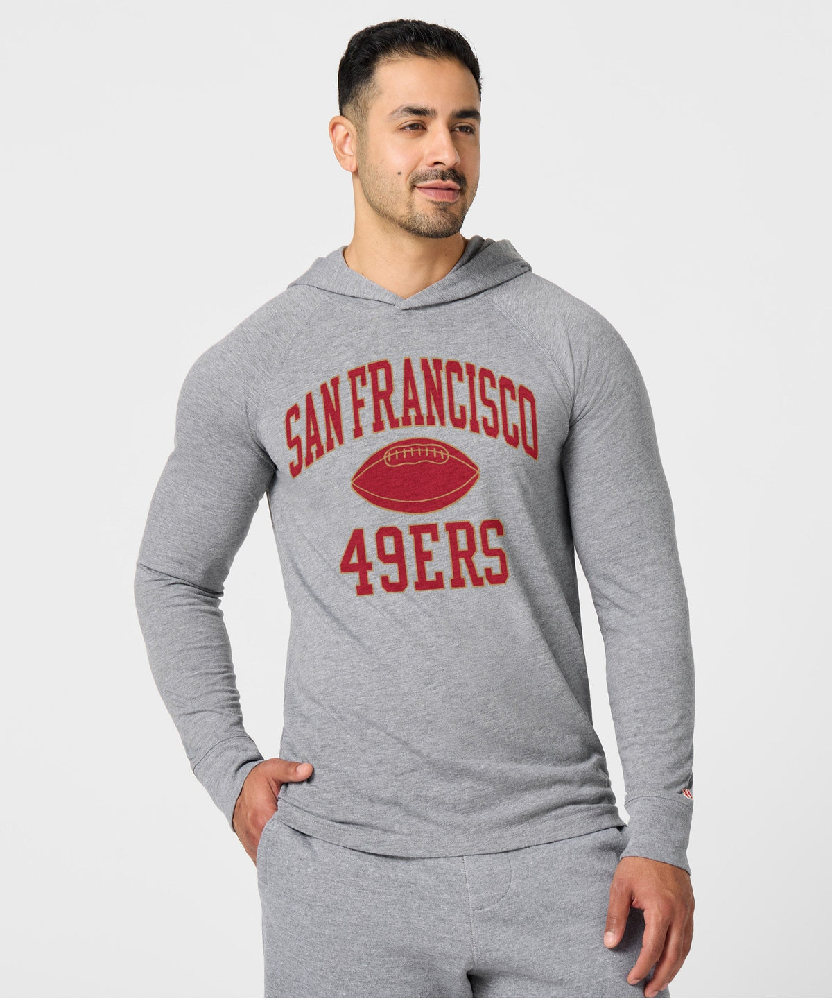 San Francisco 49ers Gridiron Lightweight Hoodie product image 3