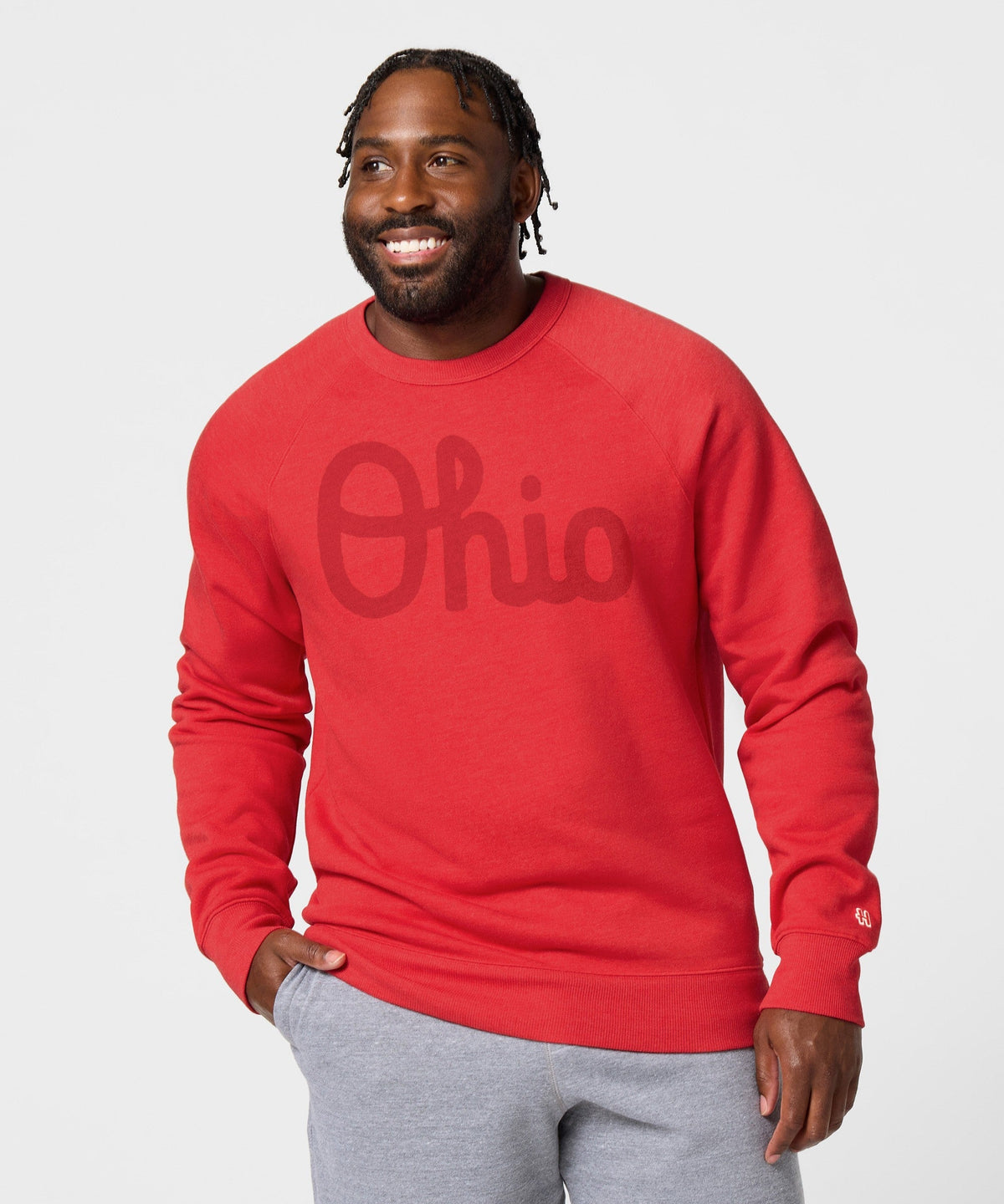 Script Ohio All Scarlet Crewneck product image 3