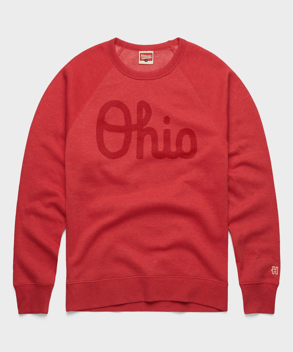 Script Ohio All Scarlet Crewneck product image 1