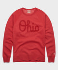 Script Ohio All Scarlet Crewneck product image 1