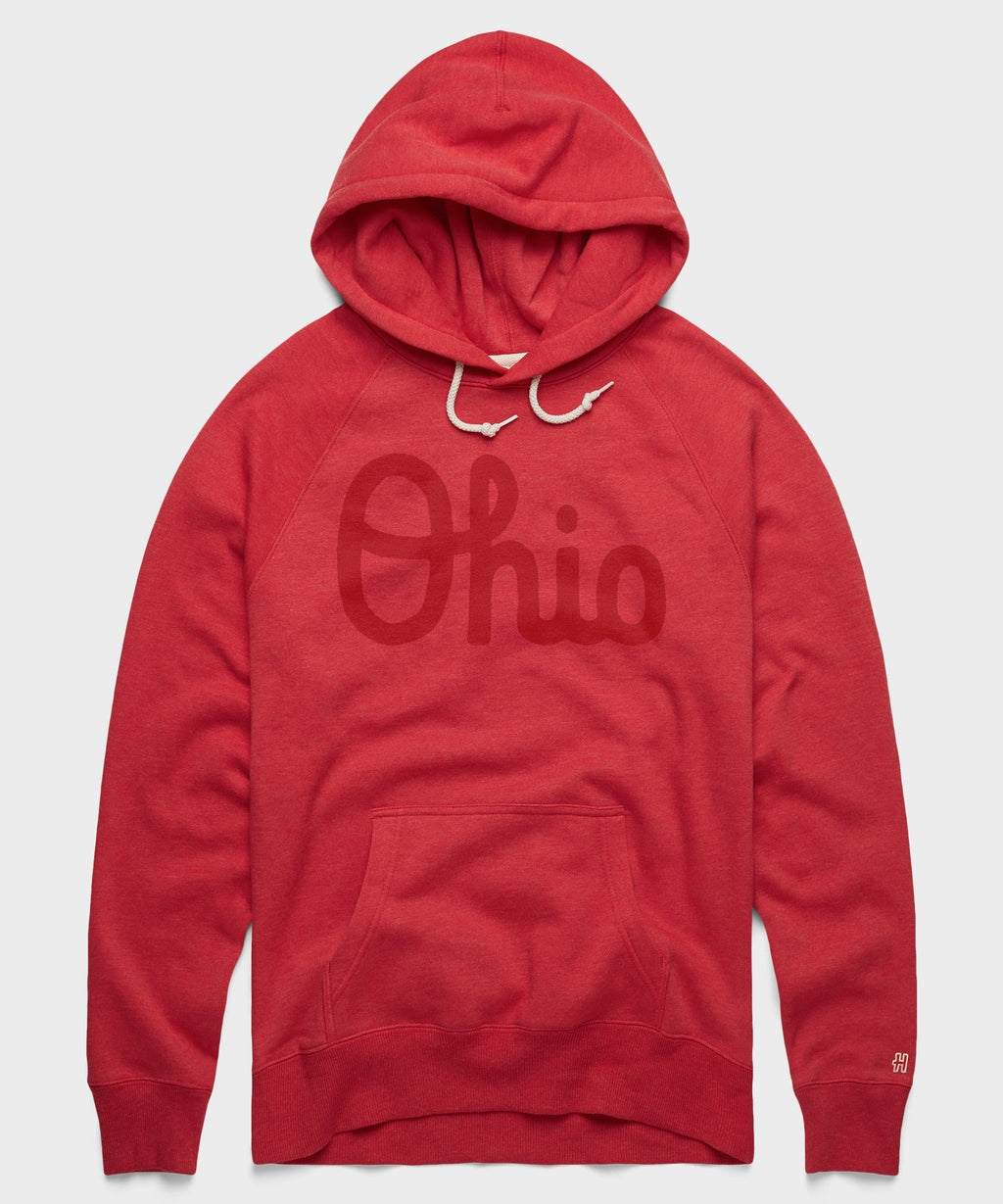Script Ohio All Scarlet Hoodie product image 1