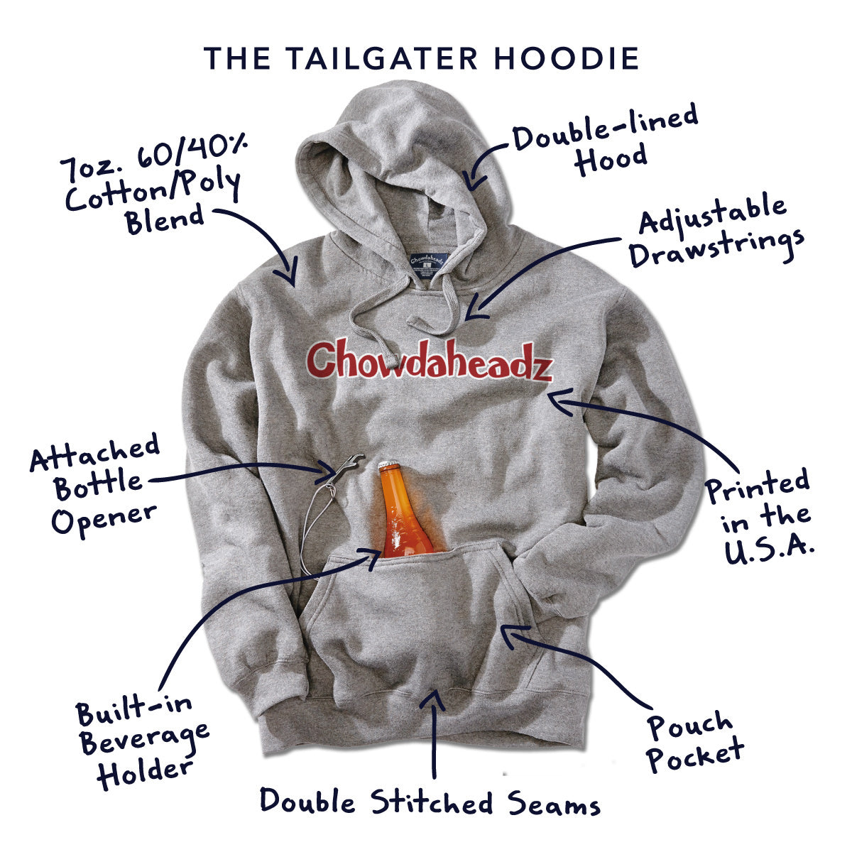Bird McHale '86 Tailgater Hoodie product image 3
