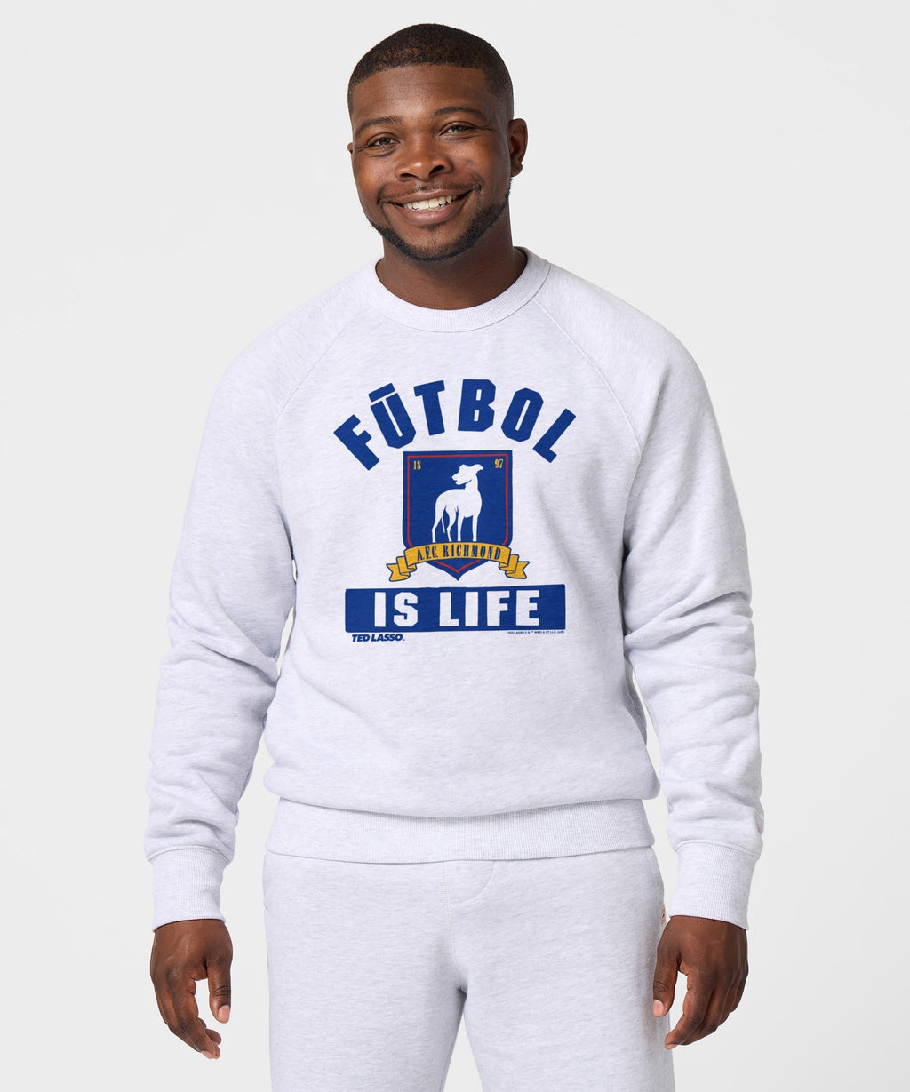 Ted Lasso AFC Richmond Futbol Is Life Crewneck product image 3