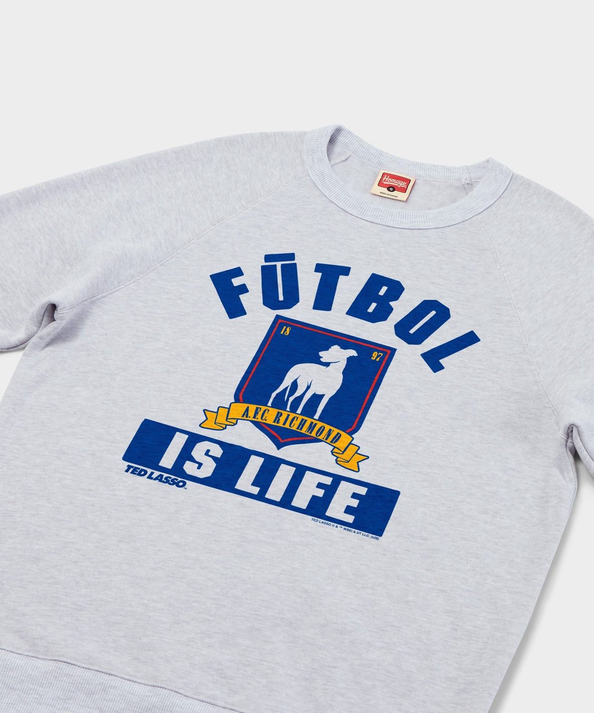 Ted Lasso AFC Richmond Futbol Is Life Crewneck product image 2