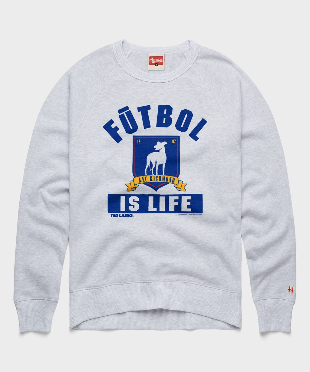 Ted Lasso AFC Richmond Futbol Is Life Crewneck product image 1