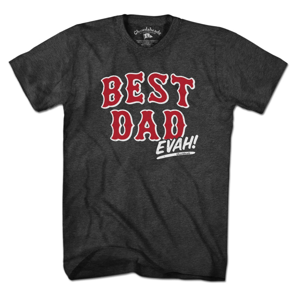 Best Dad Evah Home Team Baseball T-Shirt product image 5