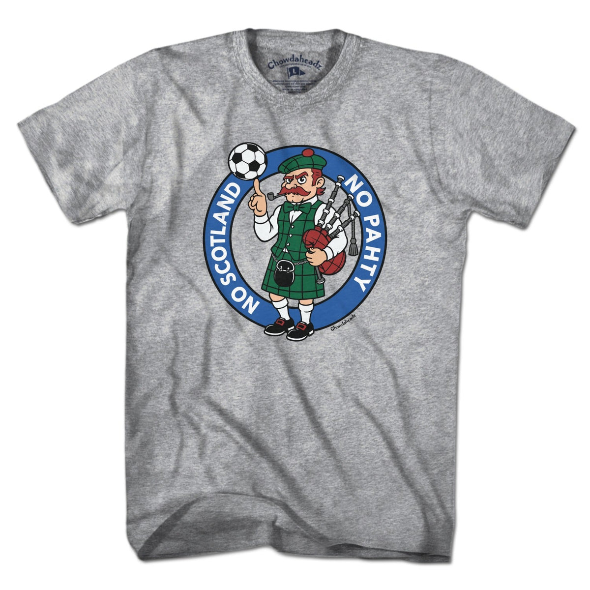 No Scotland No Pahty Soccer T-Shirt product image 1