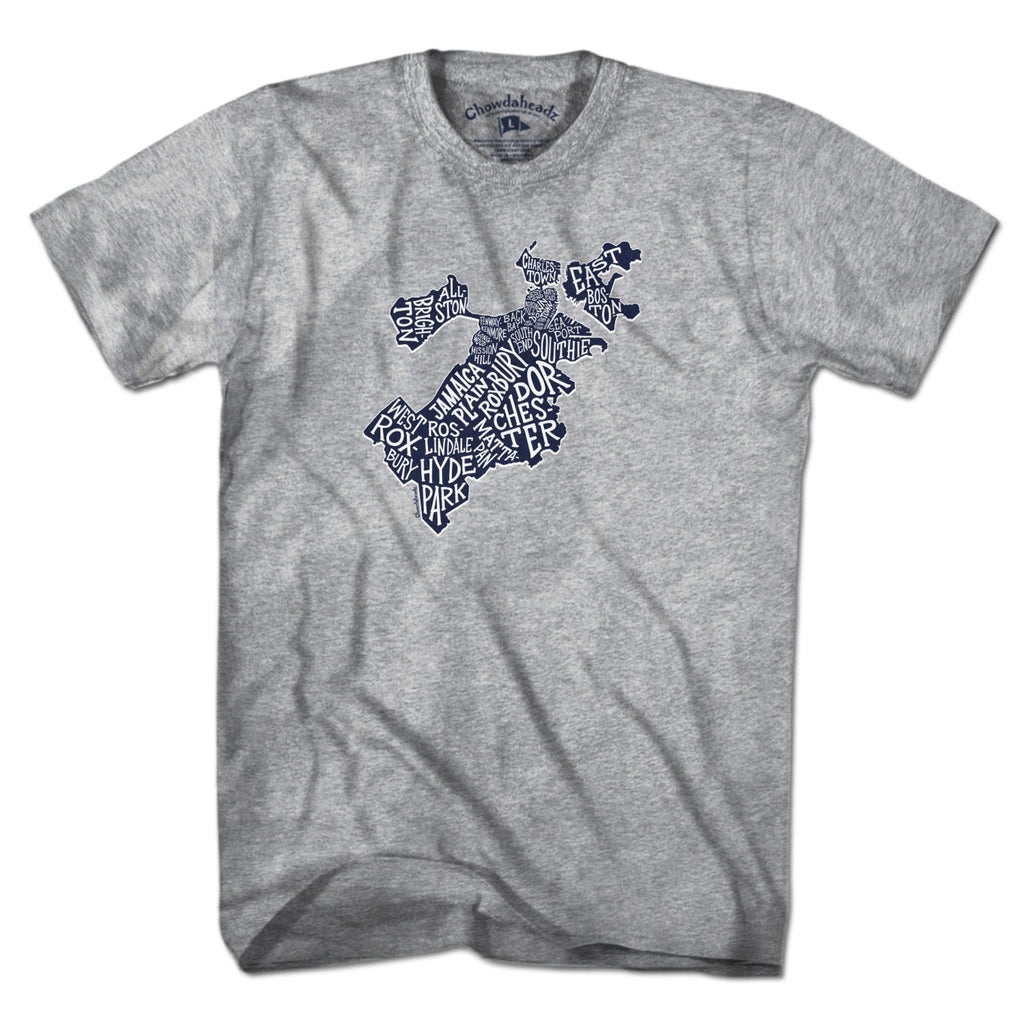 Boston Neighborhoods T-Shirt product image 1