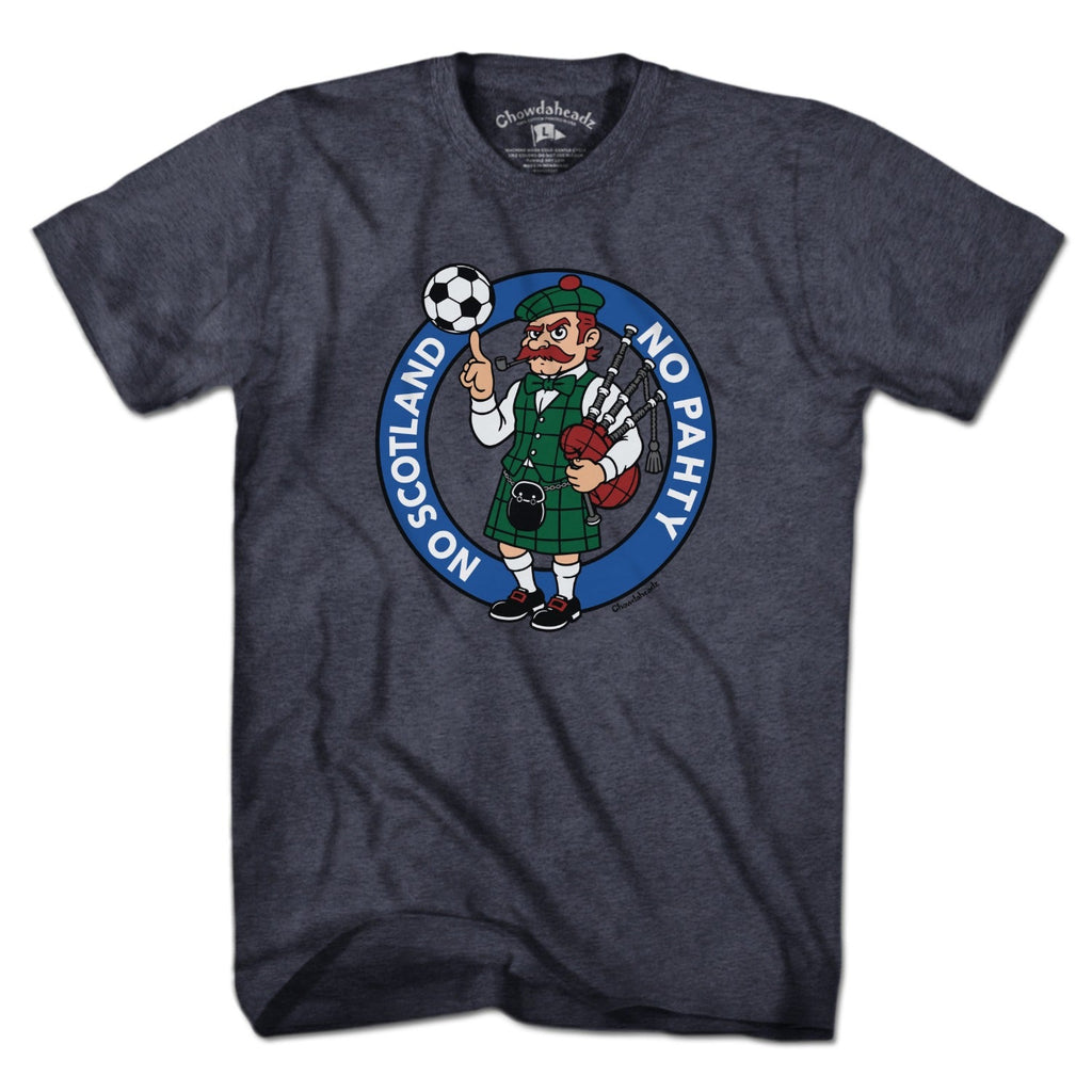 No Scotland No Pahty Soccer T-Shirt product image 3