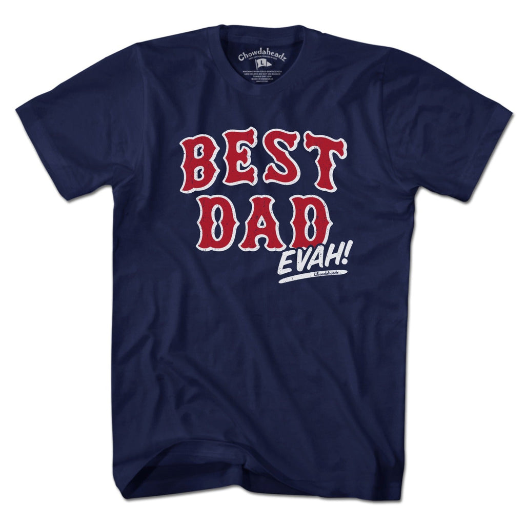 Best Dad Evah Home Team Baseball T-Shirt product image 1